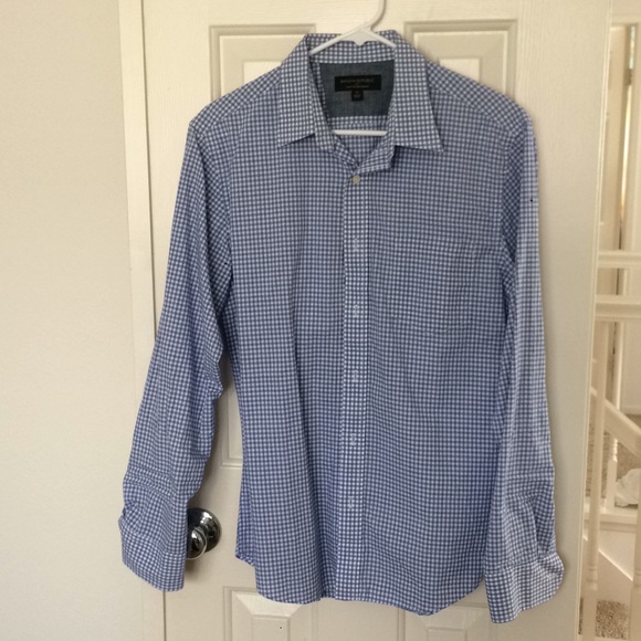 Banana Republic Factory Gingham Shirt - Picture 1 of 3